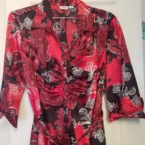 Cato Tops - NWOT**3/4 Sleeve Belted Blouse Cato Tops - NWOT**3/4 Sleeve Belted Blouse